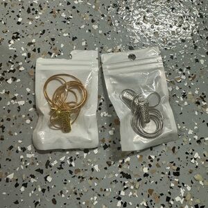 Eyeglass Chain / Strap Necklace Sunglasses Holder Gold and Silver